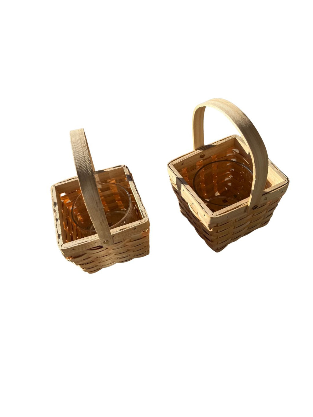 Small Wicker Basket + Vase Rental