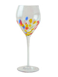 Painted Stem Wine Glass Rental