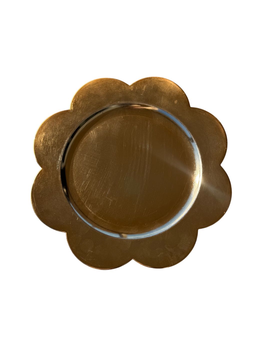 Gold Charger Plate Rental