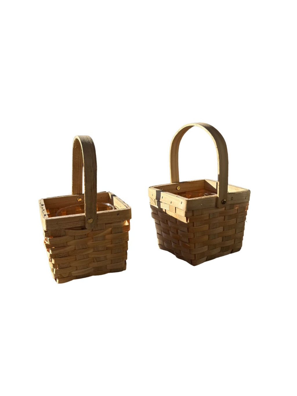 Small Wicker Basket + Vase Rental