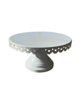 White Heart Cake Stand Rental